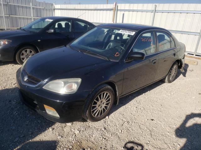 2HHES36814H000215 - 2004 ACURA 1.7EL PREM BLACK photo 2