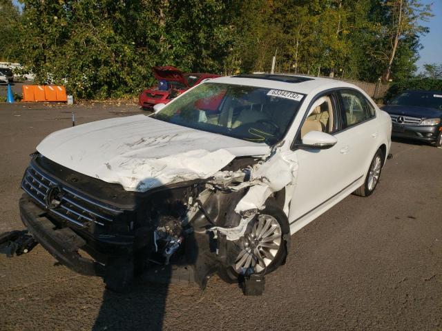 1VWBT7A34GC041660 - 2016 VOLKSWAGEN PASSAT SE WHITE photo 2