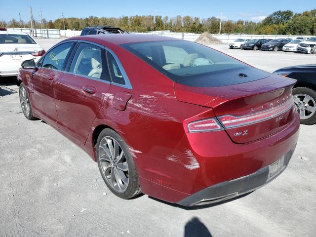 3LN6L5C9XJR601938 - 2018 LINCOLN MKZ SELECT RED photo 3