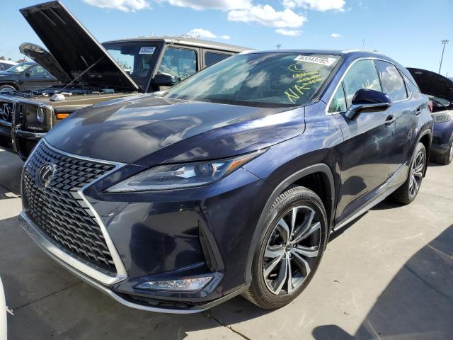 2T2HZMAA9NC232712 - 2022 LEXUS RX 350 BLUE photo 2