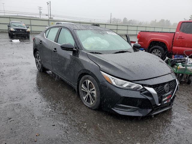 3N1AB8CV4LY233350 - 2020 NISSAN SENTRA SV BLACK photo 1