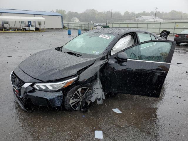 3N1AB8CV4LY233350 - 2020 NISSAN SENTRA SV BLACK photo 2