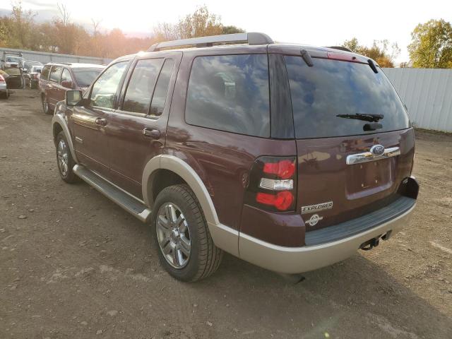 1FMEU74EX7UA83928 - 2007 FORD EXPLORER E BURGUNDY photo 3