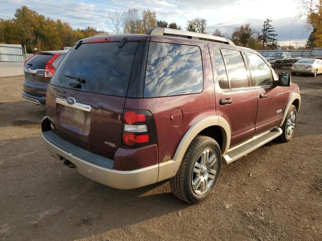 1FMEU74EX7UA83928 - 2007 FORD EXPLORER E BURGUNDY photo 4