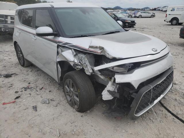 KNDJ23AU8M7795457 - 2021 KIA SOUL LX SILVER photo 9