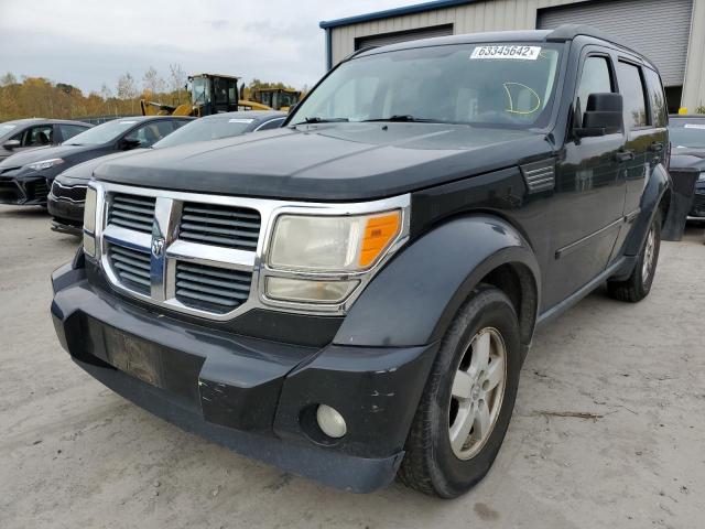 1D8GU28K38W203964 - 2008 DODGE NITRO SXT BLACK photo 2