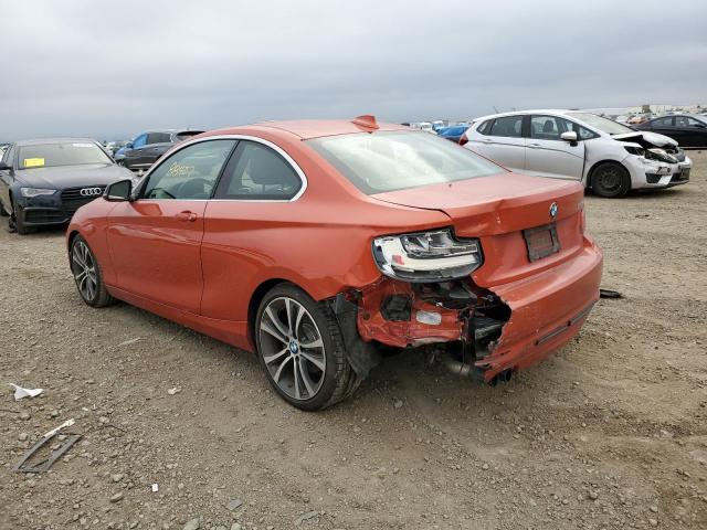 WBA1F5C54EV246306 - 2014 BMW 228 I ORANGE photo 3