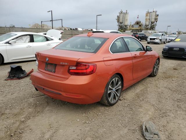 WBA1F5C54EV246306 - 2014 BMW 228 I ORANGE photo 4