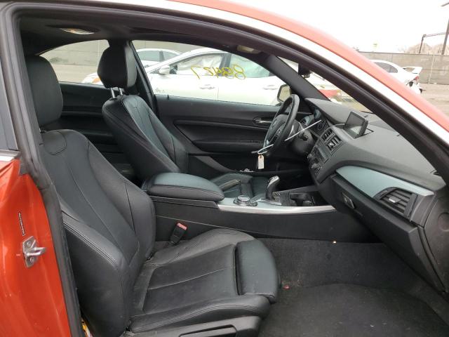 WBA1F5C54EV246306 - 2014 BMW 228 I ORANGE photo 5