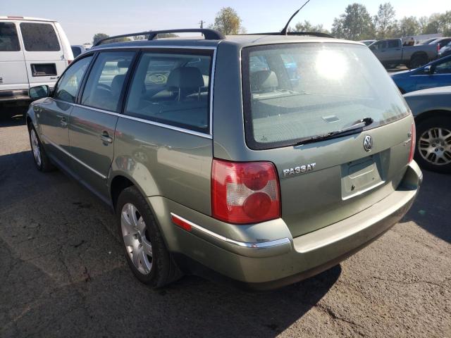 WVWYH63B03E000311 - 2003 VOLKSWAGEN PASSAT GLX Yaşıl foto 3