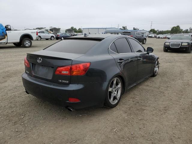 JTHBE262882013902 - 2008 LEXUS IS 350 GRAY photo 4