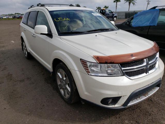 3C4PDDDG4ET206028 - 2014 DODGE JOURNEY LI WHITE photo 1