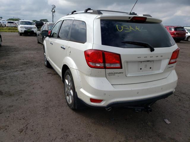 3C4PDDDG4ET206028 - 2014 DODGE JOURNEY LI WHITE photo 3