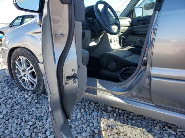 JF1SG666X8G716271 - 2008 SUBARU FORESTER S SILVER photo 10