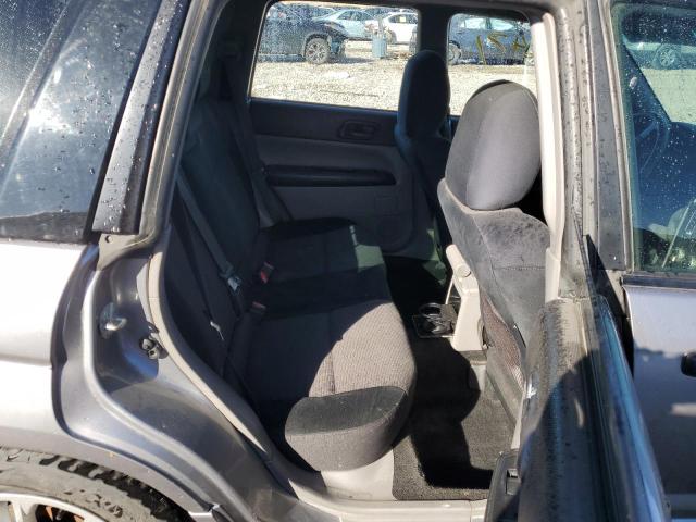 JF1SG666X8G716271 - 2008 SUBARU FORESTER S SILVER photo 6