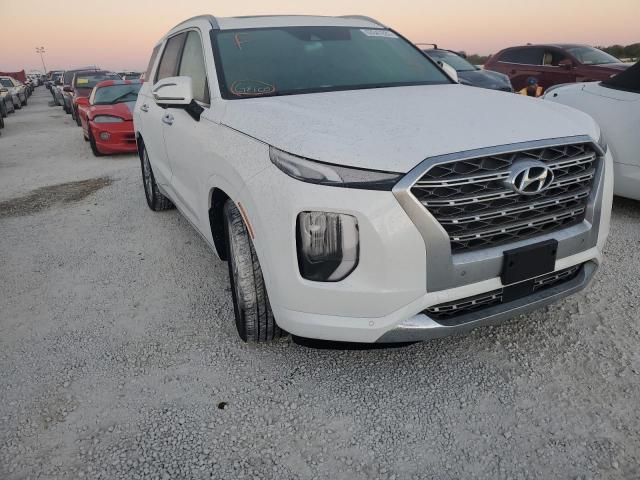 KM8R5DHE2LU167467 - 2020 HYUNDAI PALISADE L WHITE photo 1