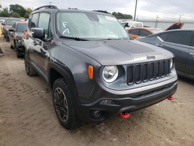 ZACCJBCT0GPD03277 - 2016 JEEP RENEGADE T CHARCOAL photo 1