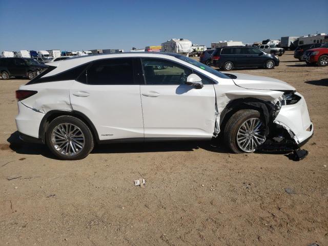 2T2JGMDA1MC060130 - 2021 LEXUS RX 450H WHITE photo 9