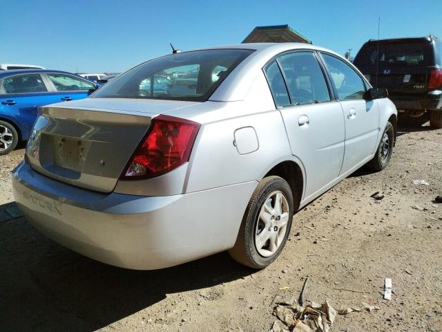 1G8AJ55F57Z132036 - 2007 SATURN ION LEVEL SILVER photo 4