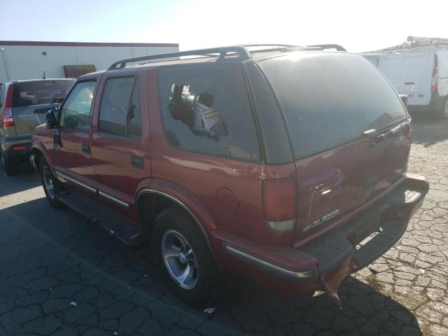 1GNCS13W0W2270489 - 1998 CHEVROLET BLAZER RED photo 3