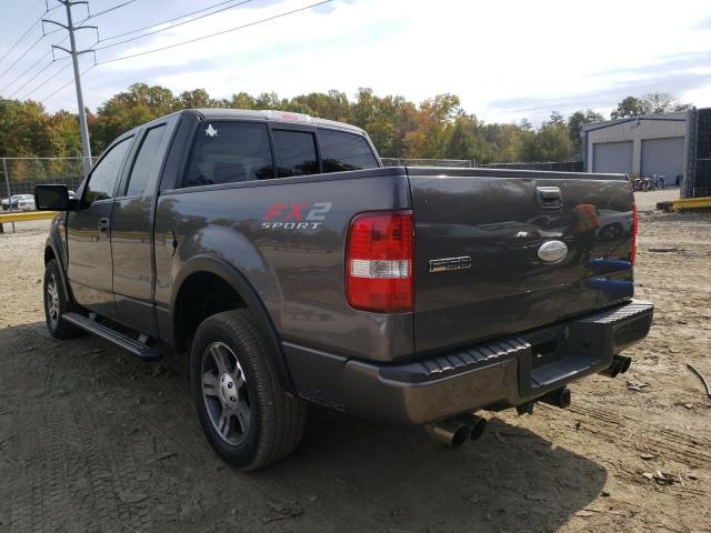 1FTRX12V57KC97900 - 2007 FORD F150 GRAY photo 3