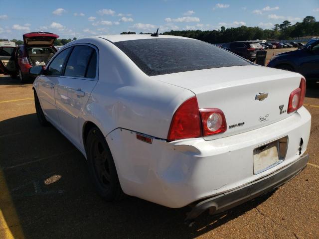 1G1ZG57B49F115906 - 2009 CHEVROLET MALIBU LS WHITE photo 3