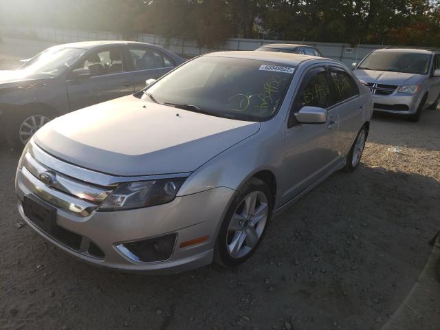 3FAHP0KCXAR268373 - 2010 FORD FUSION SPO SILVER photo 2