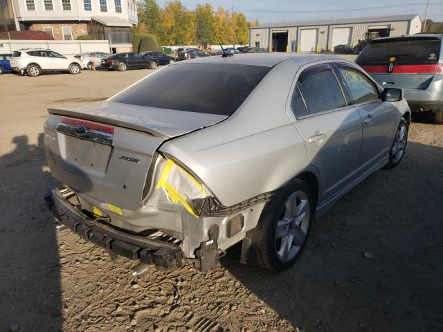 3FAHP0KCXAR268373 - 2010 FORD FUSION SPO SILVER photo 9