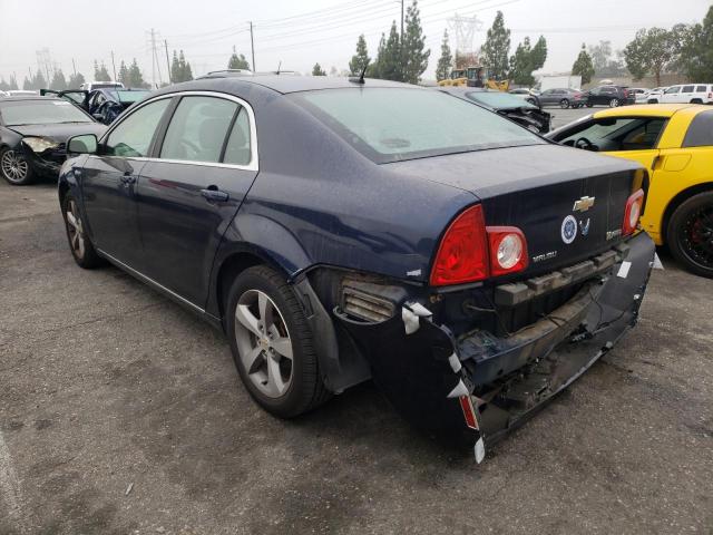 1G1ZF57579F226219 - 2009 CHEVROLET MALIBU HYB BLUE photo 3