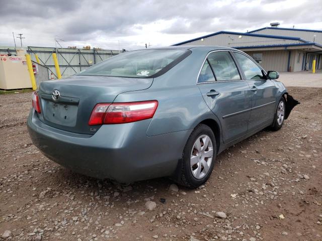 4T1BE46K47U547863 - 2007 TOYOTA CAMRY CE GRAY photo 4