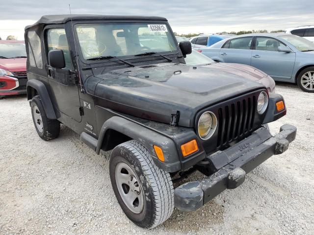 1J4FA39SX3P328724 - 2003 JEEP WRANGLER C BLACK photo 1