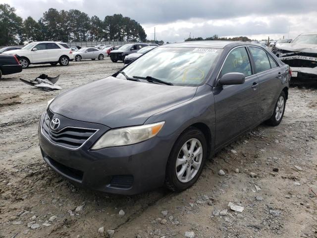 4T1BF3EK1BU773621 - 2011 TOYOTA CAMRY BASE CHARCOAL photo 2