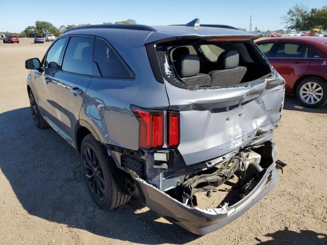 5XYRK4LF3MG071721 - 2021 KIA SORENTO SX GRAY photo 3