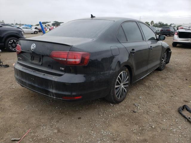 3VWD17AJ9GM324423 - 2016 VOLKSWAGEN JETTA SPOR BLACK photo 4