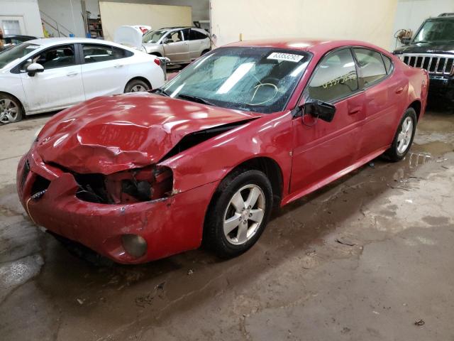 2G2WP552281162455 - 2008 PONTIAC GRAND PRIX წითელი ფოტო 2