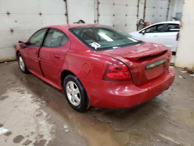 2G2WP552281162455 - 2008 PONTIAC GRAND PRIX წითელი ფოტო 3