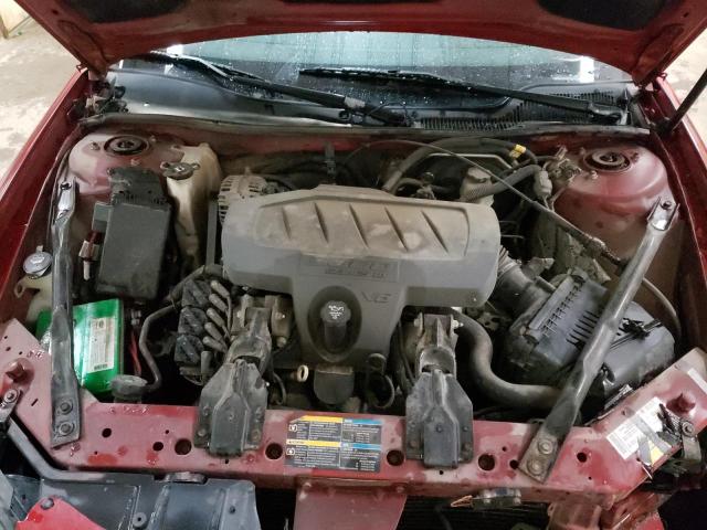 2G2WP552281162455 - 2008 PONTIAC GRAND PRIX წითელი ფოტო 7