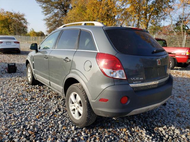 3GSCL33P19S529482 - 2009 SATURN VUE XE GRAY photo 3