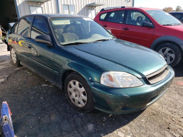 2HGEJ6613YH567432 - 2000 HONDA CIVIC BASE GREEN photo 1