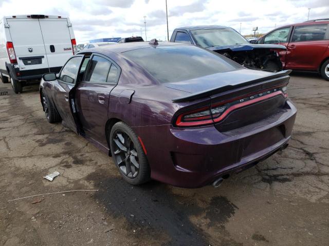 2C3CDXGJ1LH175886 - 2020 DODGE CHARGER SC PURPLE photo 3