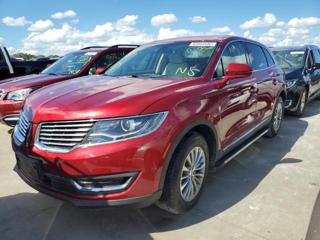 2LMPJ8KR9JBL18673 - 2018 LINCOLN MKX SELECT RED photo 2