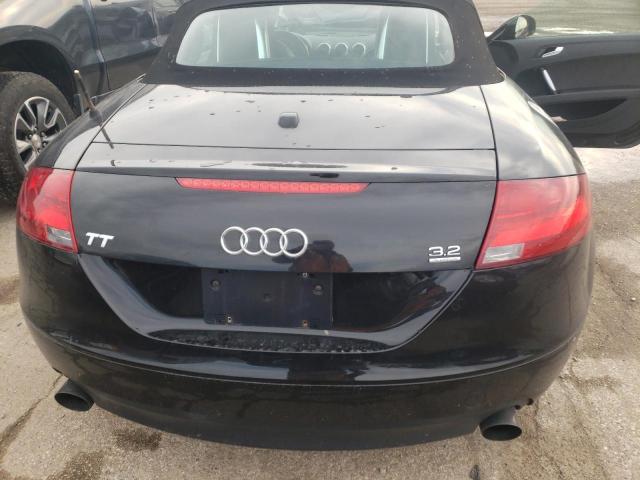 TRURD38J581036336 - 2008 AUDI TT 3.2 QUA BLACK photo 6