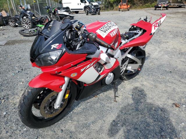 JYARJ04E42A024448 - 2002 YAMAHA YZFR6 L RED photo 2