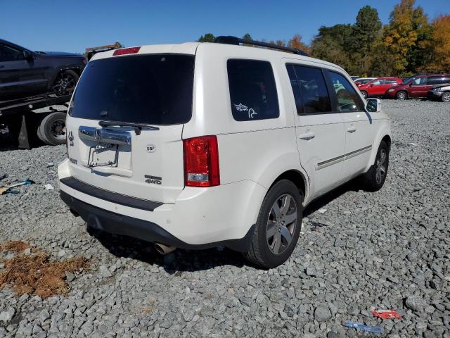 5FNYF4H93FB036545 - 2015 HONDA PILOT TOUR WHITE photo 4