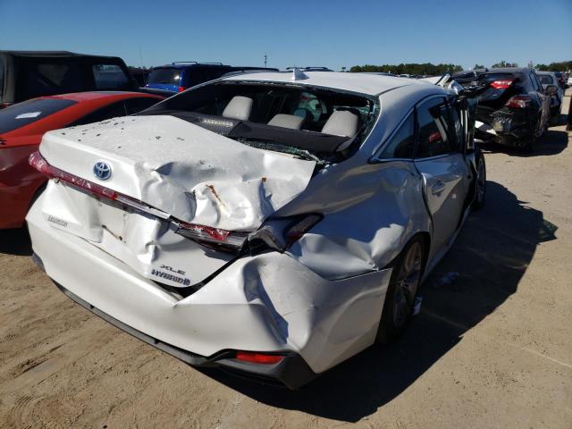 4T1B21FB1KU002798 - 2019 TOYOTA AVALON XLE WHITE photo 4