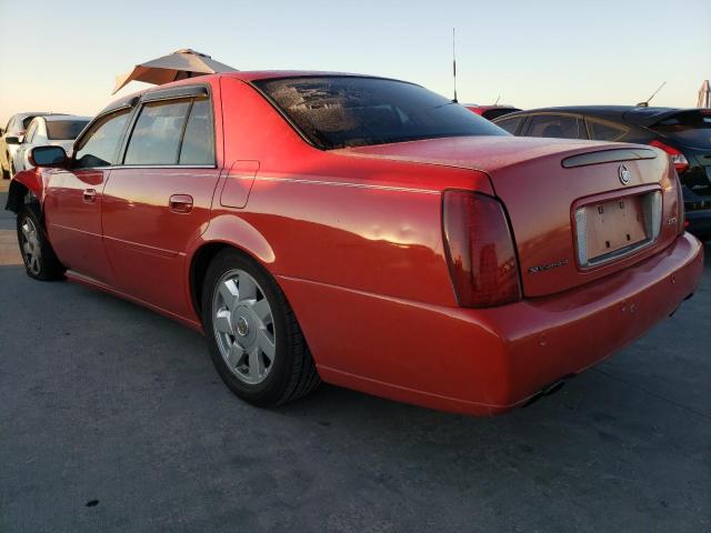 1G6KF57912U137441 - 2002 CADILLAC DEVILLE DT RED photo 3