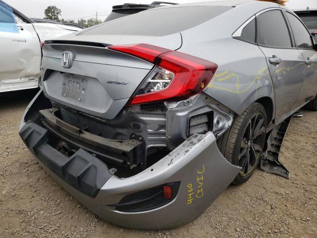 2HGFC2F82KH529847 - 2019 HONDA CIVIC SPOR SILVER photo 9