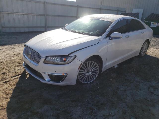 3LN6L5E9XHR634753 - 2017 LINCOLN MKZ RESERV WHITE photo 2