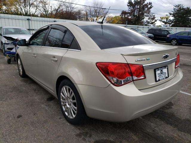 1G1PK5S97B7224936 - 2011 CHEVROLET CRUZE ECO BEIGE photo 3