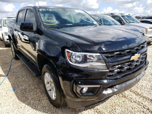 1GCGSCEN6M1286192 - 2021 CHEVROLET COLORADO L BLACK photo 1